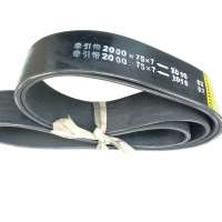 Rubber Flat Belt For Electric Cable(section 2000x75x7)