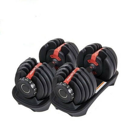 Home Gym Training Dumbbells 40kg Adjustable Weight Free Combination Power Dumbbell Set