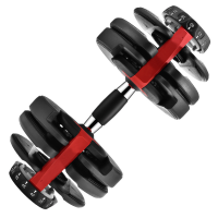 Factory price Equipment 10kg 20kg 30kg 40kg Dumbbell Set Training Adjustable Dumbbell