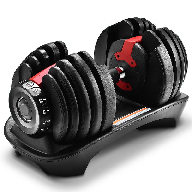 Gym Equipment 552 dumbbell 10kg 20kg 30kg 40kg 50kg Weight Lifting Adjustable Dumbbell Set With Stand