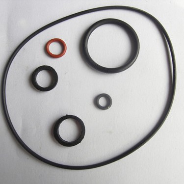 SILICONE material  black  color   o ring ID16mmX2mm made  in  China